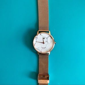 MVMT Malibu Marble Rose Gold Watch